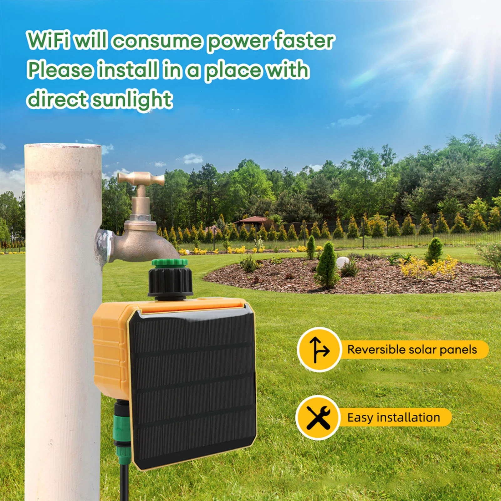 ตัวตั้งเวลาควบคุมการรดน้ำอัจฉร - Smart Garden Timer บทวิจารณ์และราคา